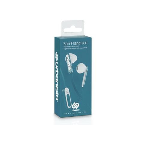 San Francisco, Stereofonico, Interno orecchio, Blu, Cablato, 3.5 mm (1/8") , 20 - 20000 Hz - Foto 1